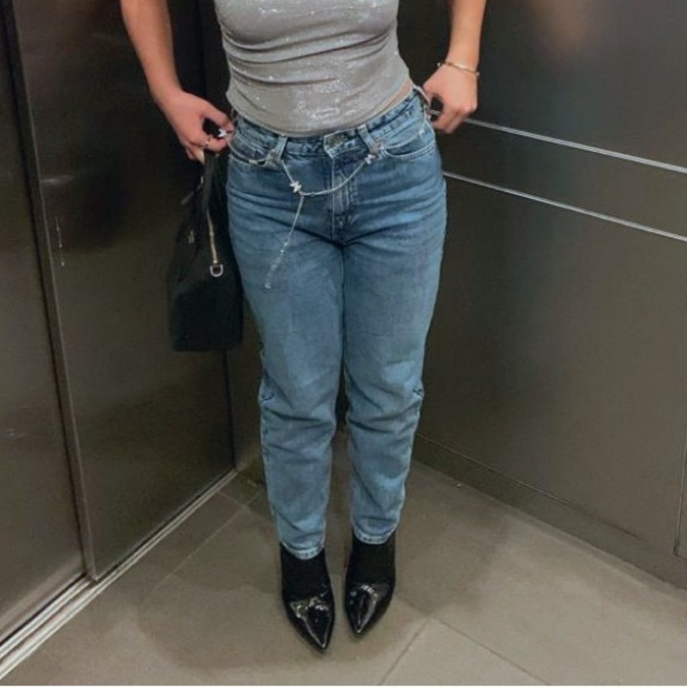 H&M petite mom jeans